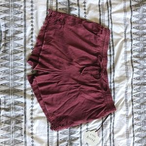 Knox Rose Embroidered Shorts